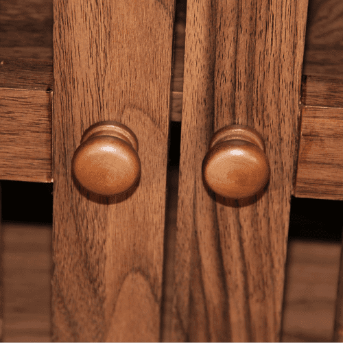 Shoe Cabinet with Shutter Doors