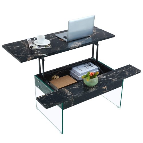 43.3-inch Lift-Top Coffee Table w/Storage