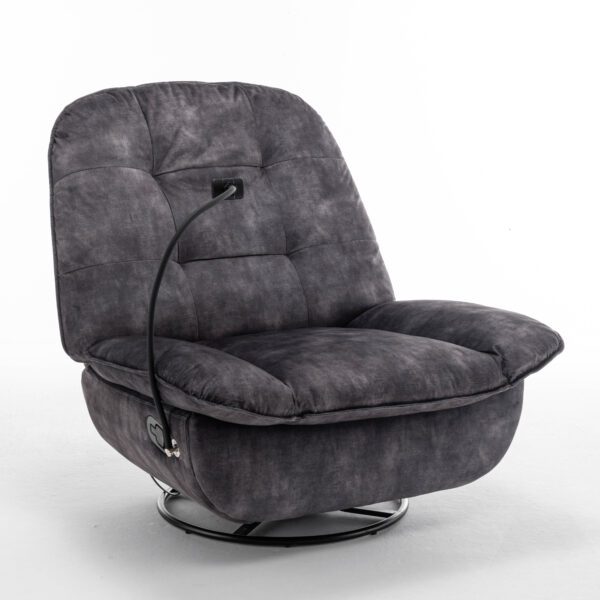 reclining lazy chair, mobile phone holder