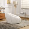 Bean Bag Sofa Chair with Armrests Stuffed High-Density Foam
