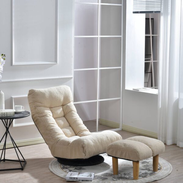 Single sofa reclining chair Japanese chair