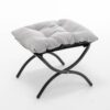Comfortable Upholstered Lounge Chair with Footrest