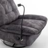 reclining lazy chair, mobile phone holder